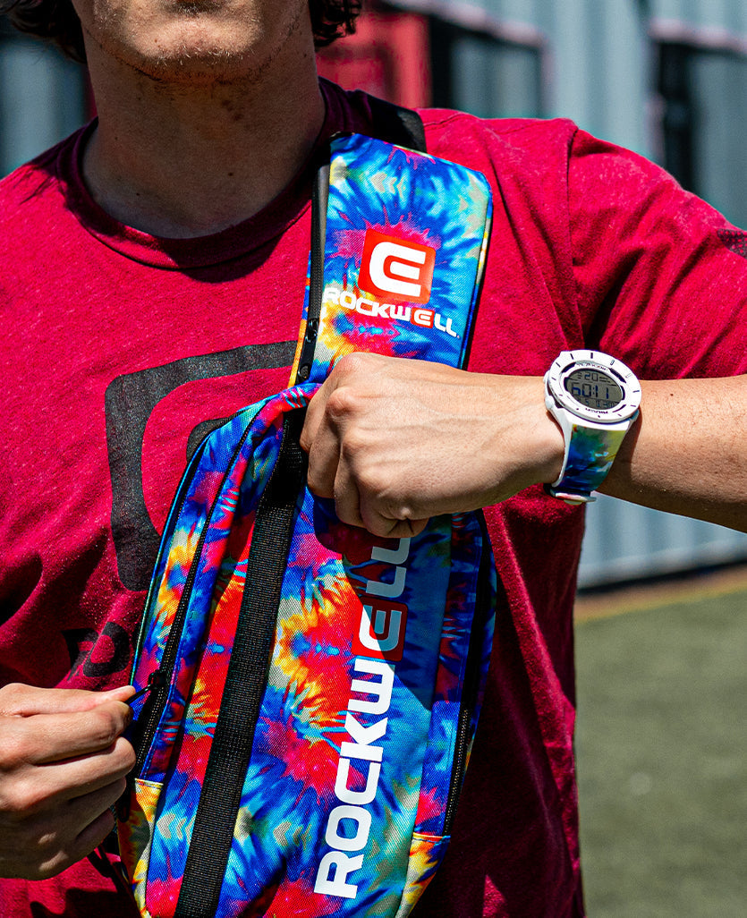 Coliseum Fit™ Samadelic Tie-Dye Edition (White/Black) Watch