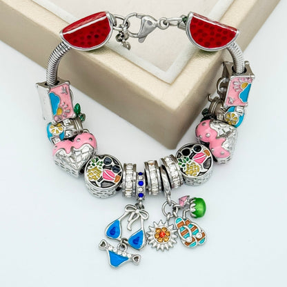 Flip Flops & Sunshine Bracelet