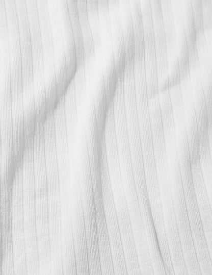 Cotton Rib French Cut