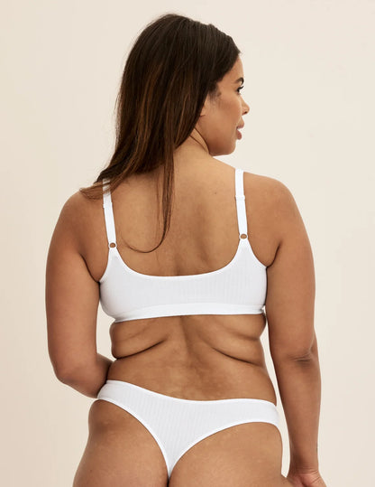 Cotton Rib Thong - Last Call