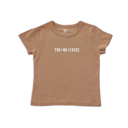 Frankie Jean You + Me + Tacos Kids Tee