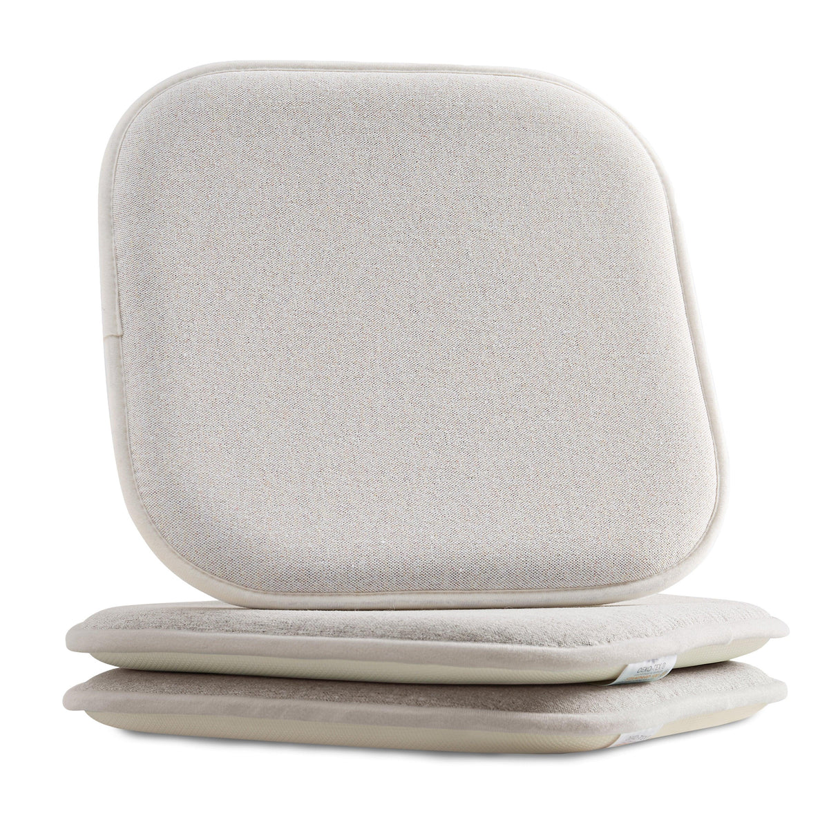 Elegant Comfort 2 Pack Textured Chair Cushion Covers - Skid-Proof Rubber Backing
