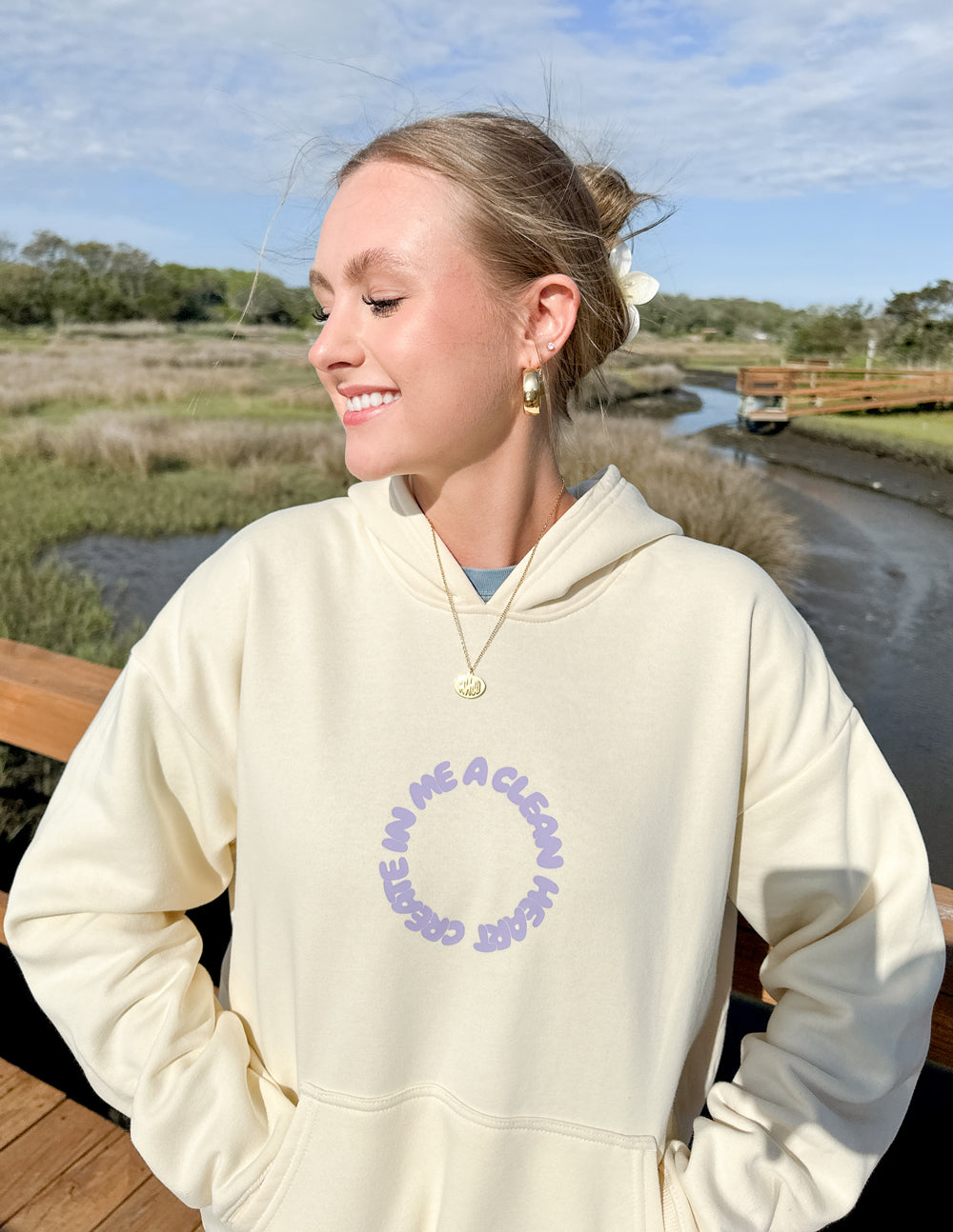 Elevated Faith Create in Me a Clean Heart Unisex Hoodie