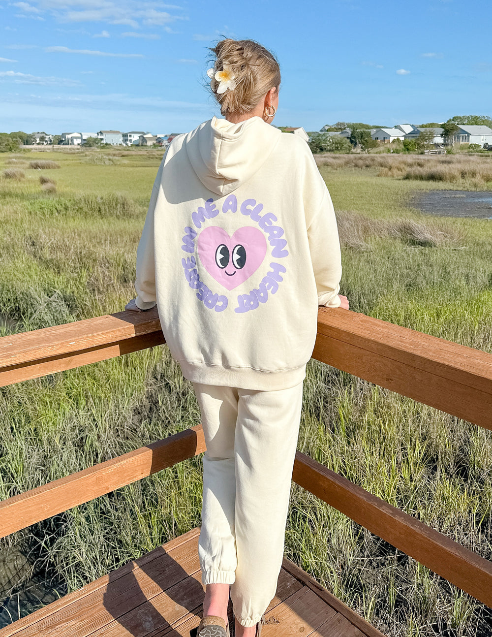 Elevated Faith Create in Me a Clean Heart Unisex Hoodie
