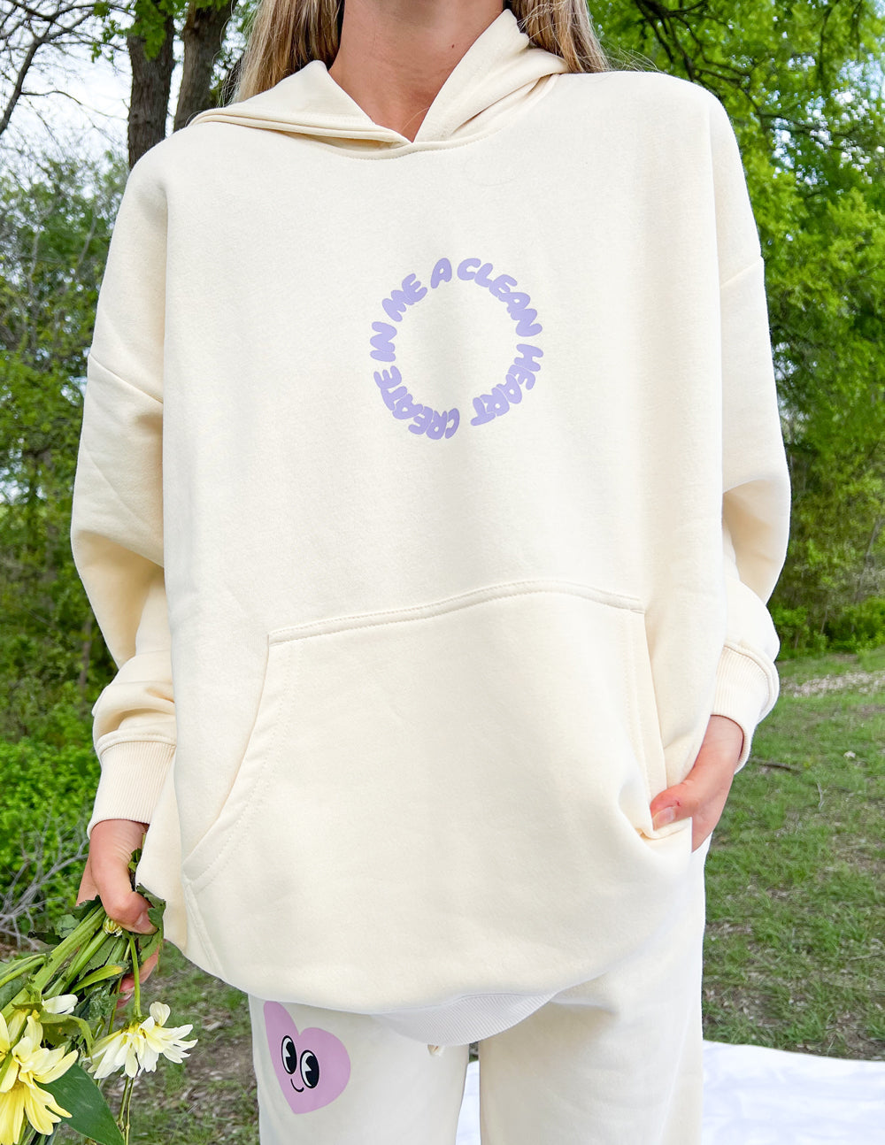 Elevated Faith Create in Me a Clean Heart Unisex Hoodie