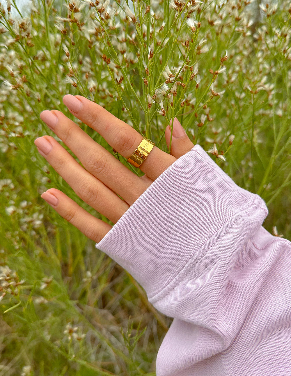Elevated Faith Created With Purpose Ring