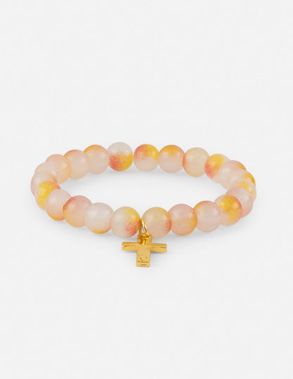 Elevated Faith Cross Charm Bracelet