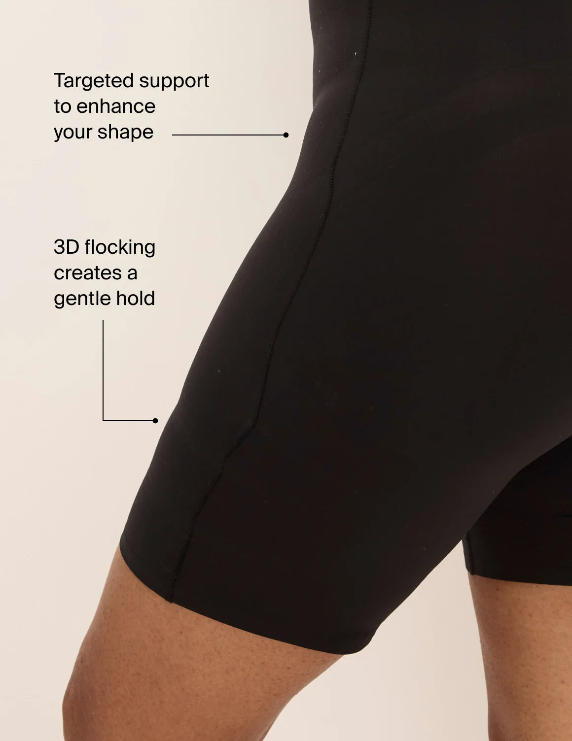 Customizable Shaper Mid-Thigh Bodysuit