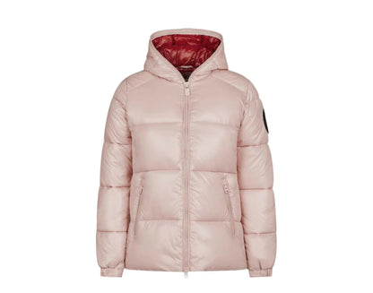 Save The Duck Luck Hooded Puffer Women Jacket Blush Pink