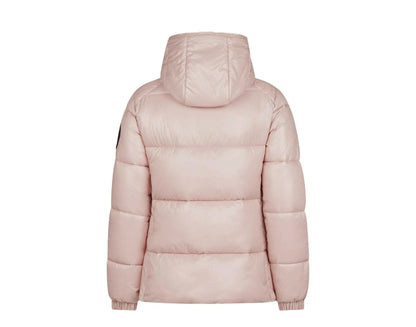 Save The Duck Luck Hooded Puffer Women Jacket Blush Pink
