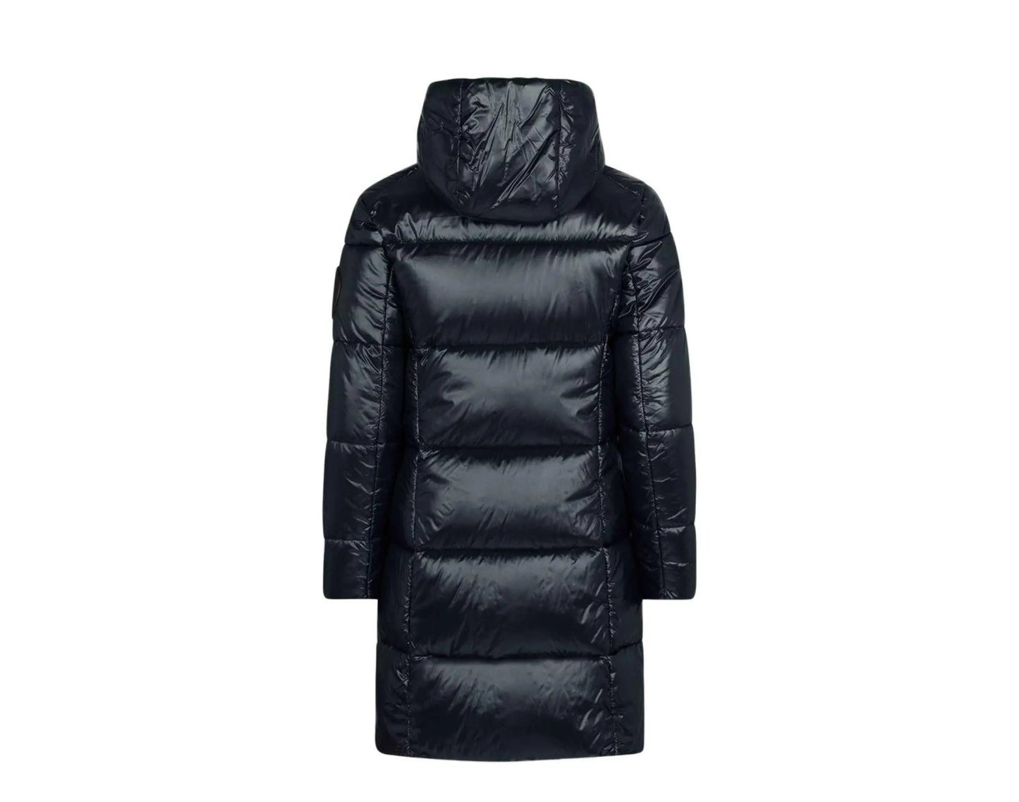 Save The Duck Luck Maxi-Quilted Hooded Women Coat Black