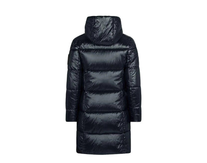 Save The Duck Luck Maxi-Quilted Hooded Women Coat Black