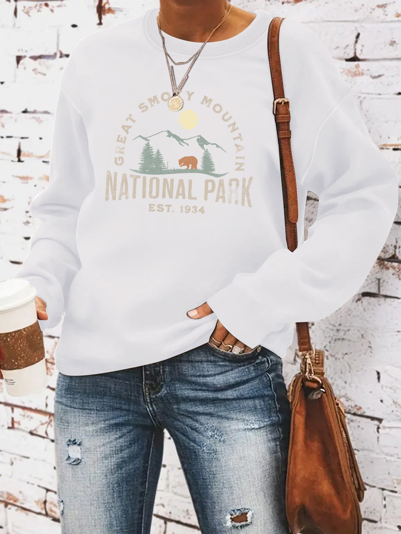 National Park printed hoodie