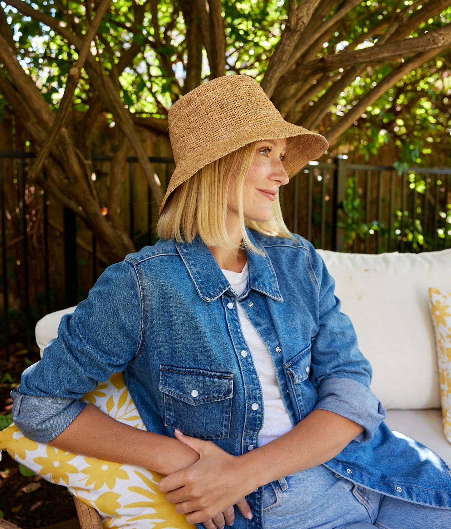 Chic Crochet Bucket Hat