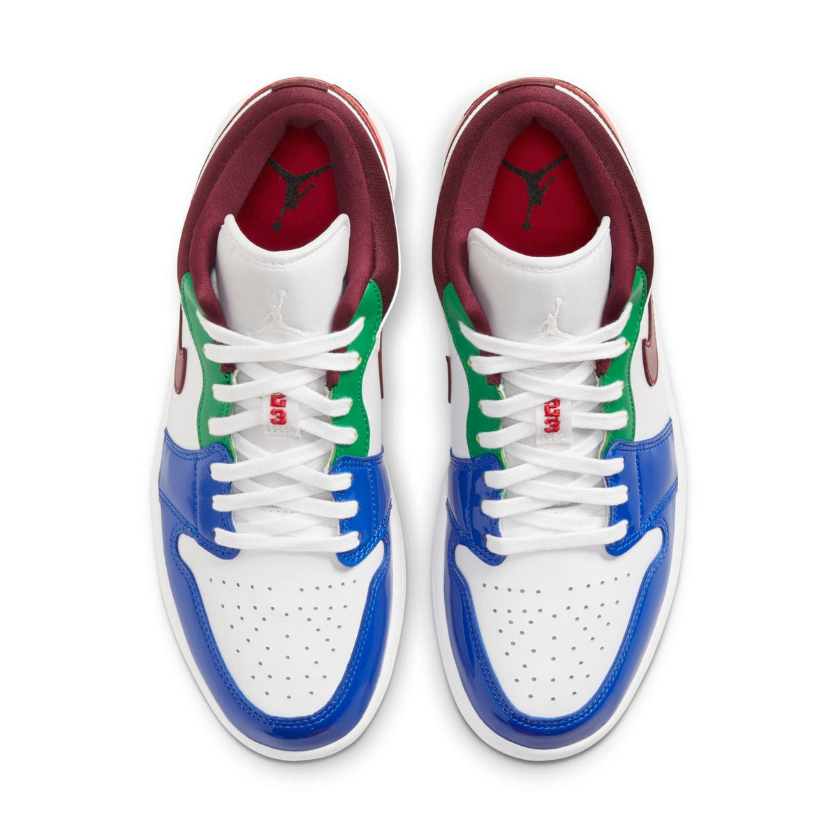 Air Jordan Women's Retro 1 Low W 'Multi-Color' Sneakers