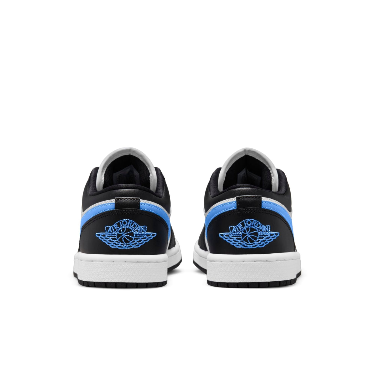 Air Jordan Women's Retro 1 Low 'Black University Blue White' Sneakers