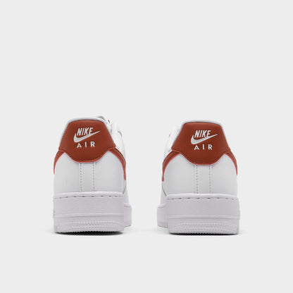 Nike Women's Air Force 1 Low '07 'White Rugged Orange' - DD8959-115