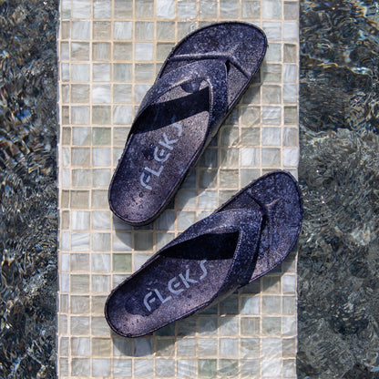 Fleks Unisex West Beach Flip Flop - Deep Blue Sea