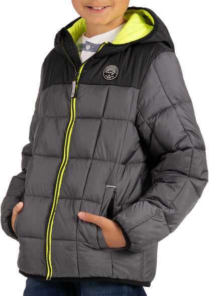 Gerry Youth Torque Puffer Jacket Full-Zip Lightweight