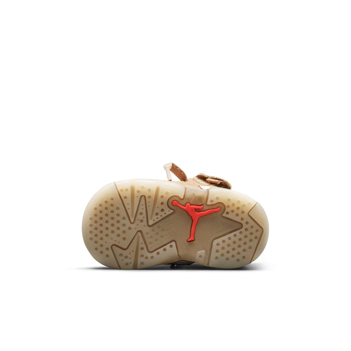 Air Jordan Toddlers Retro 6 'Travis Scott British Khaki' Td Sneakers