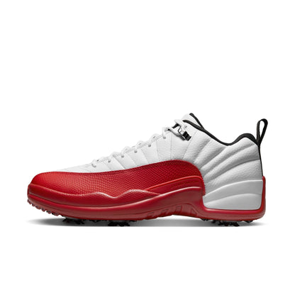 Air Jordan Men's Retro 12 Low Golf 'Cherry' Sneakers