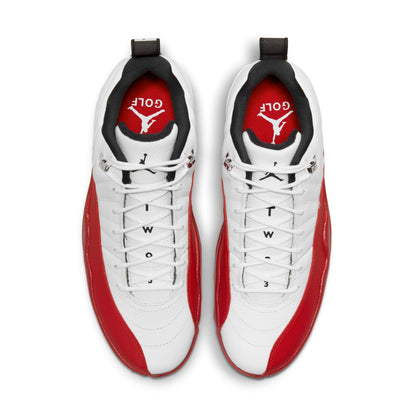 Air Jordan Men's Retro 12 Low Golf 'Cherry' Sneakers