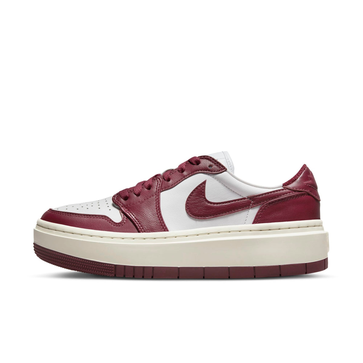 Air Jordan Women's Retro 1 Elevate Low W 'Dark Beetroot' Sneakers