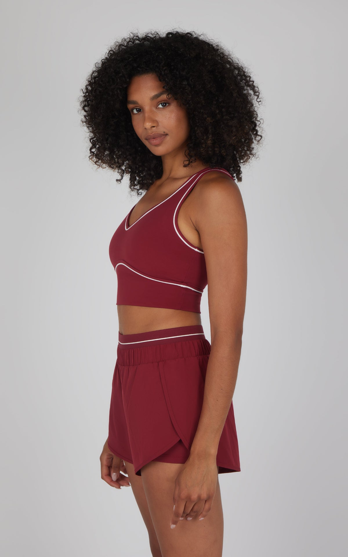 90 Degree by Reflex Lux Motion Muse Cropped Bra