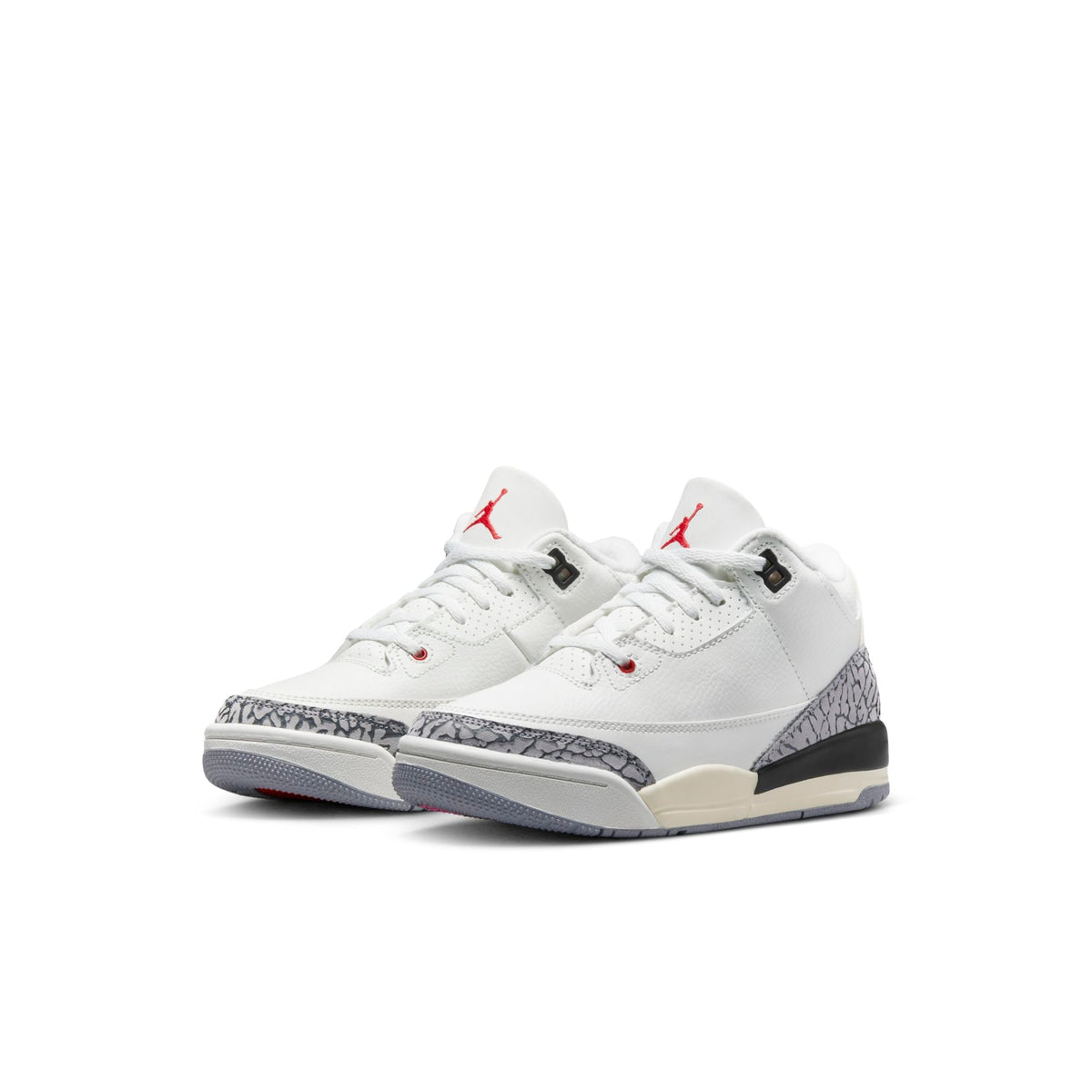 Air Jordan Preschool Retro 3 'White Cement Reimagined' Ps Sneakers