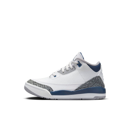 Air Jordan Preschool Retro 3 'Midnight Navy Ps' Sneakers