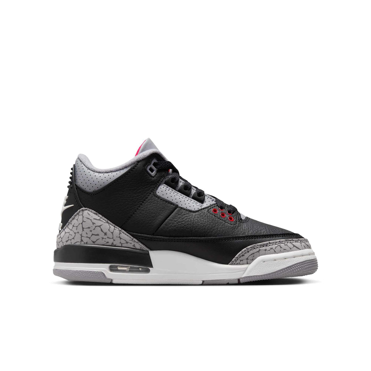 Air Jordan Grade School Retro 3 "Black Cement" Sneakers