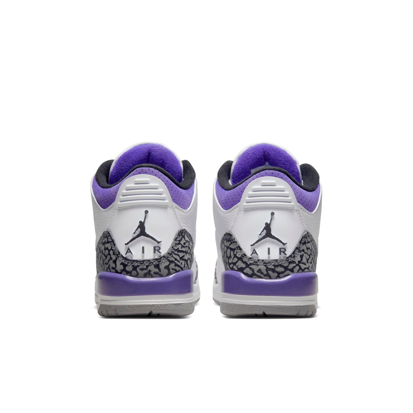 Air Jordan Grade School Retro 3 Gs 'Dark Iris' Sneakers