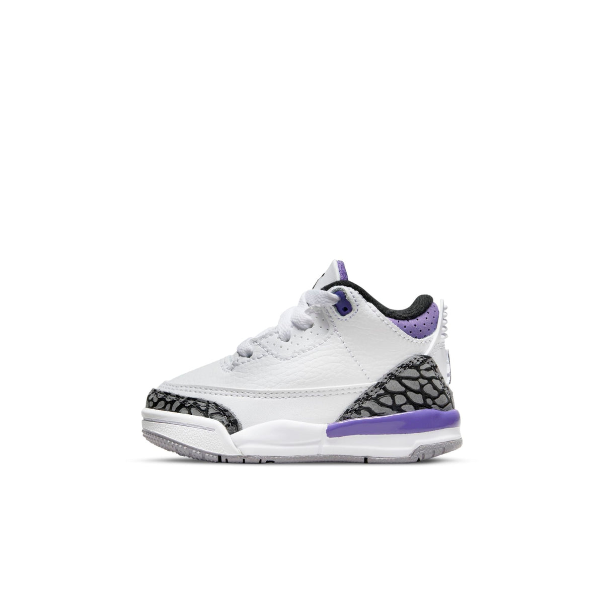 Air Jordan Toddlers Retro 3 Td 'Dark Iris' Sneakers