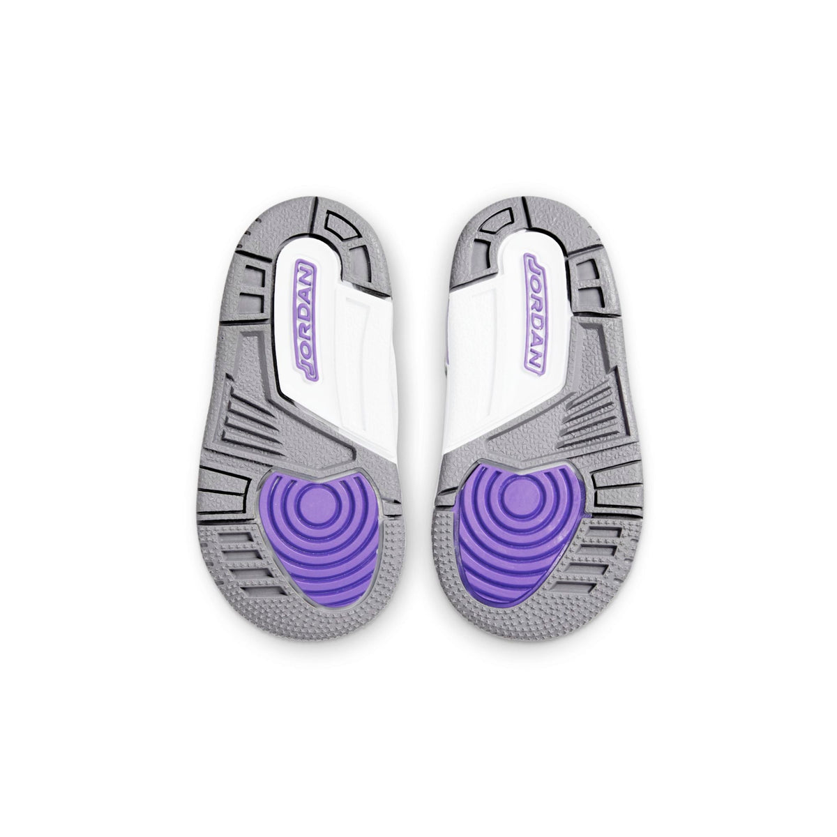 Air Jordan Toddlers Retro 3 Td 'Dark Iris' Sneakers