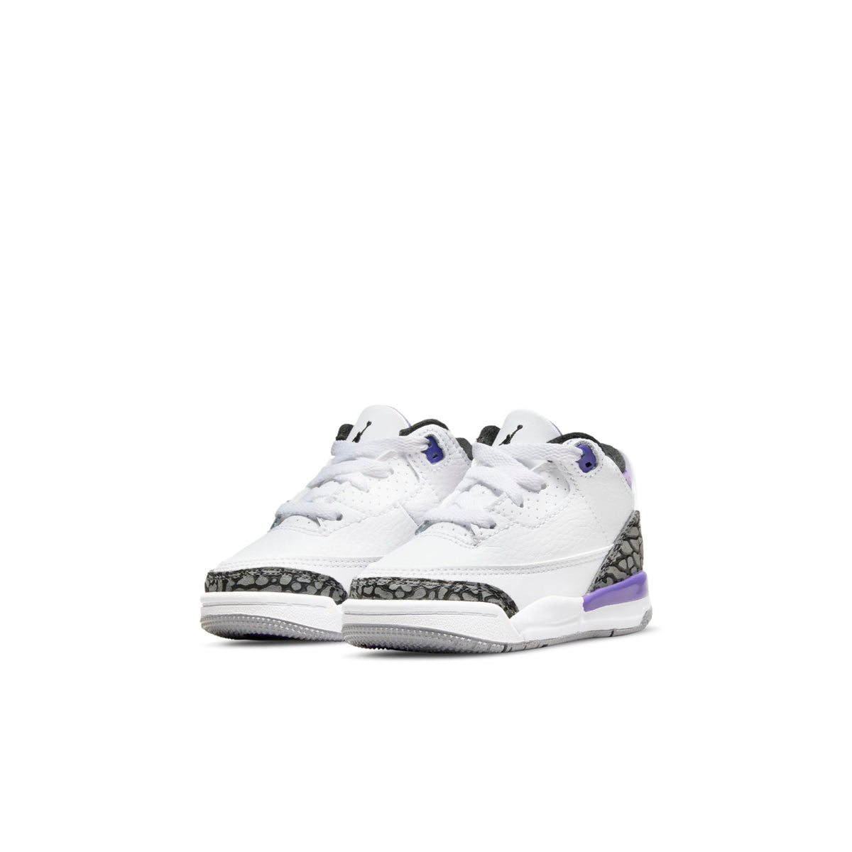 Air Jordan Toddlers Retro 3 Td 'Dark Iris' Sneakers