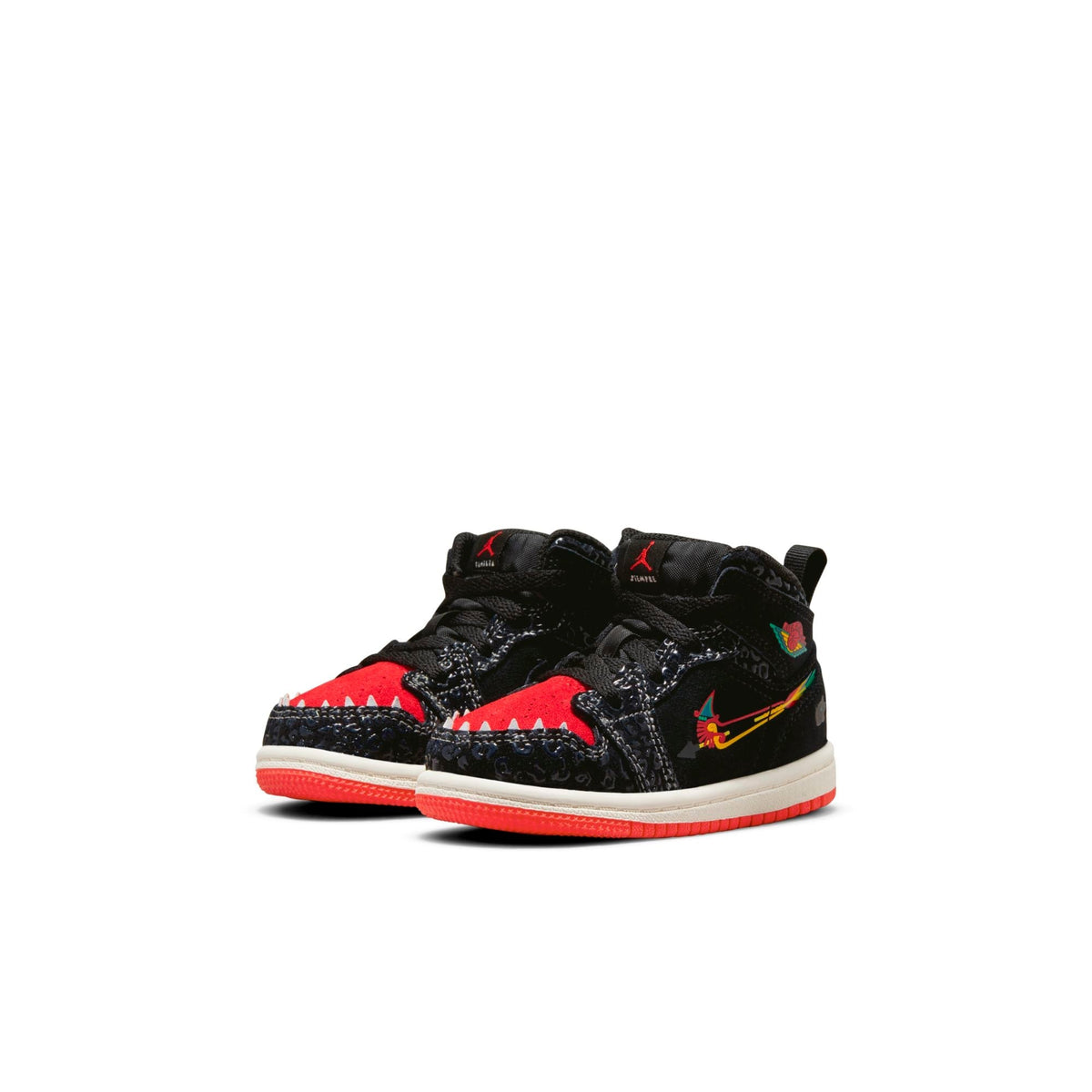 Air Jordan Toddlers Retro 1 Mid Se Td 'Siempre Familia' Sneakers