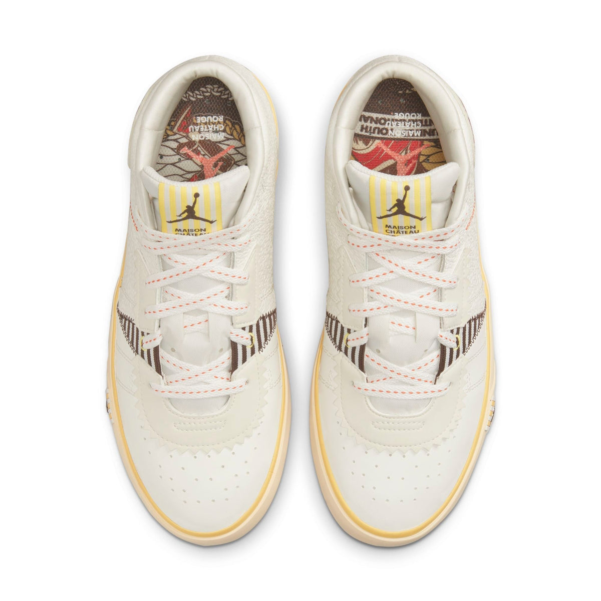 Air Jordan Men's Series Mid Sp 'Maison Chateau Rouge Sail' Sneakers