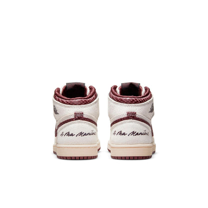 Air Jordan Preschool Retro 1 High Og Ps 'A Ma Maniére' Sneakers