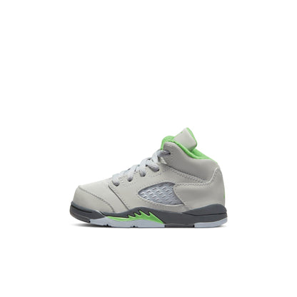 Air Jordan Toddlers Retro 5 Td 'Green Bean 2022' Sneakers