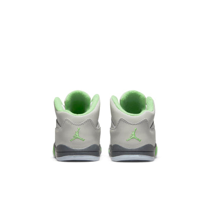 Air Jordan Toddlers Retro 5 Td 'Green Bean 2022' Sneakers