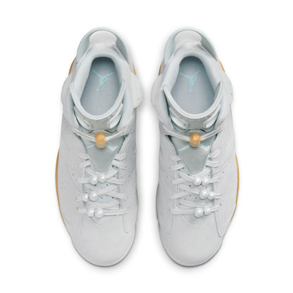 Air Jordan Women's Retro 6 Craft 'Paris Olympics Pearl' Sneakers