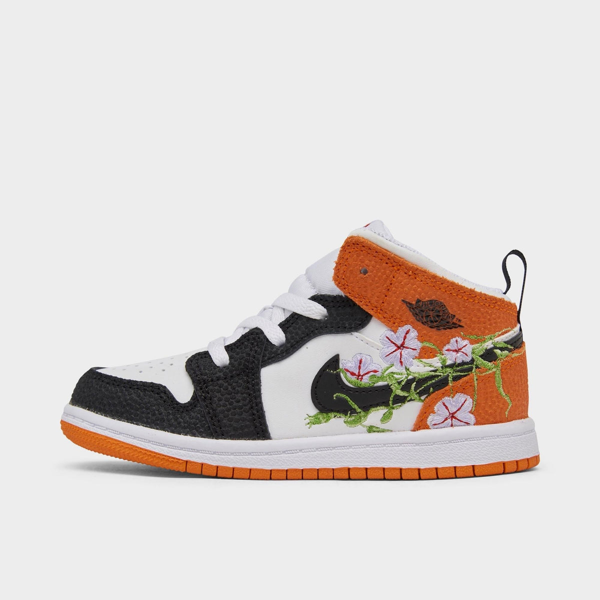 Air Jordan Toddlers Retro 1 Mid Se 'Basketball Blossom' Td Sneakers