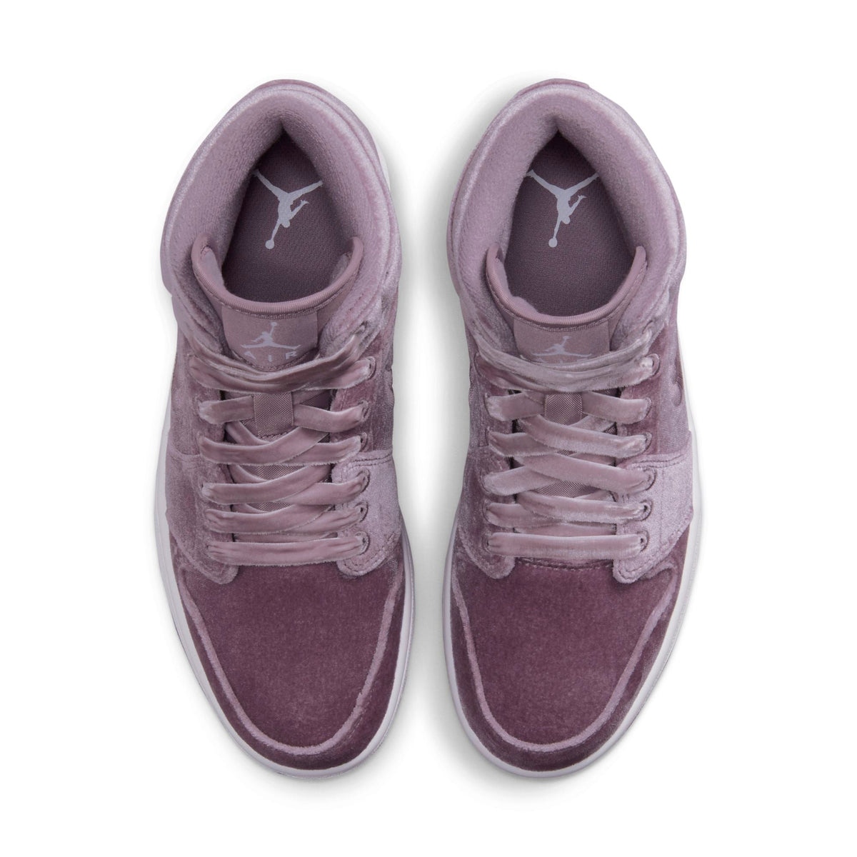 Air Jordan Women's Retro 1 Mid Se 'Purple Velvet' Sneakers