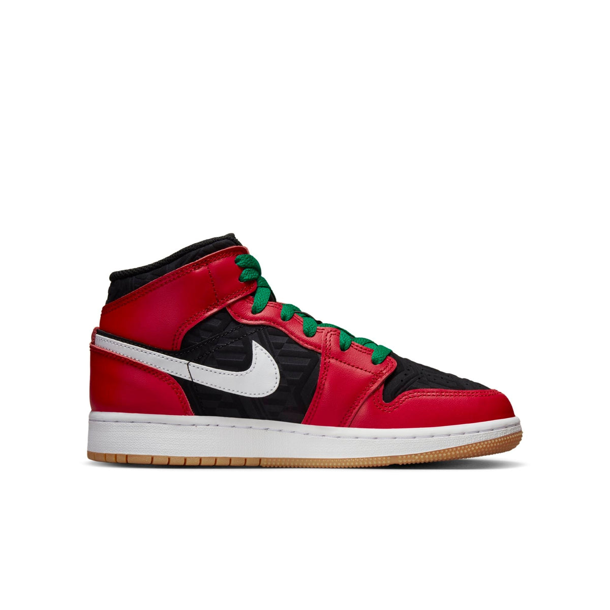 Air Jordan Youth Retro 1 Mid Se 'Christmas' Gs Sneakers