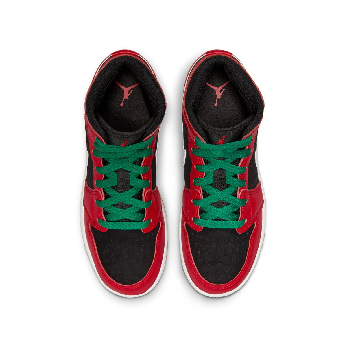 Air Jordan Youth Retro 1 Mid Se 'Christmas' Gs Sneakers