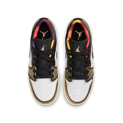 Air Jordan Grade School Retro 1 Low Se 'Wear Away Yellow' Gs Sneakers