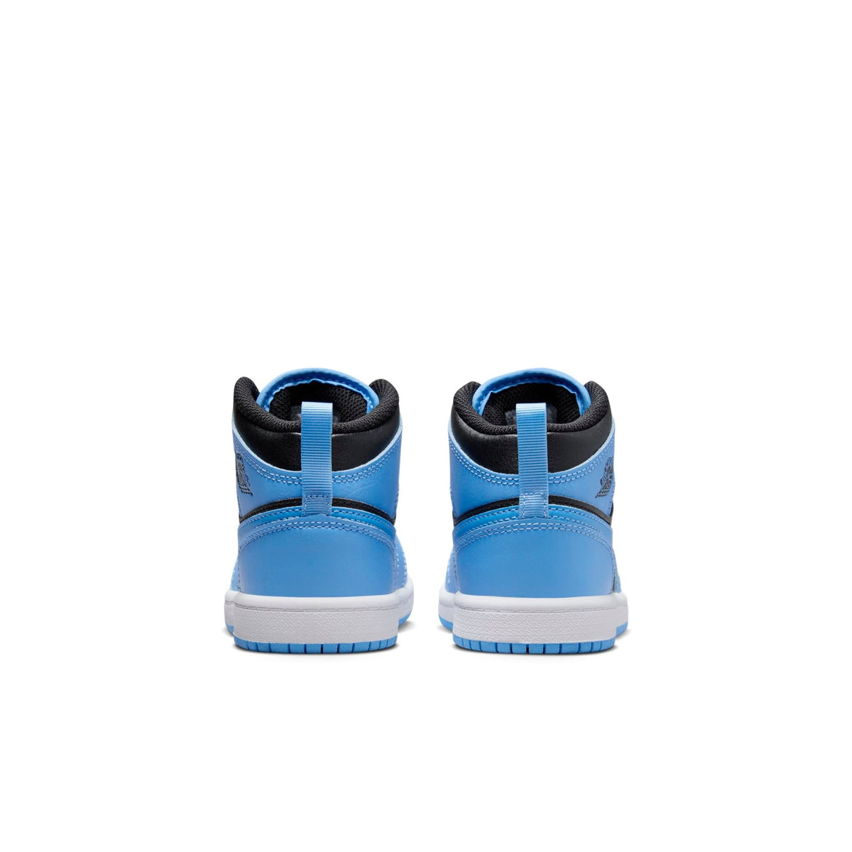 Air Jordan Preschool Retro 1 Mid 'University Blue Black Ps' (Ps)'