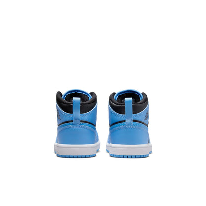 Air Jordan Preschool Retro 1 Mid 'University Blue Black Ps' (Ps)'