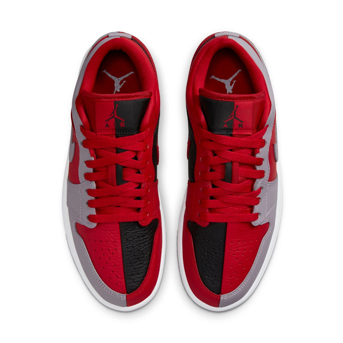 Air Jordan Women's Retro 1 Low Se 'Homage Split Gym Red Cement Grey'