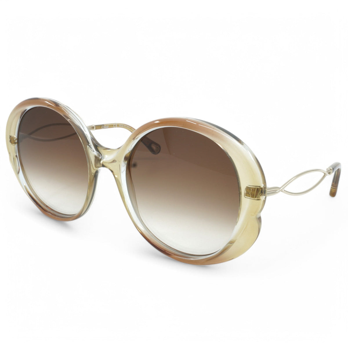 Chloe Women's Round Sunglasses